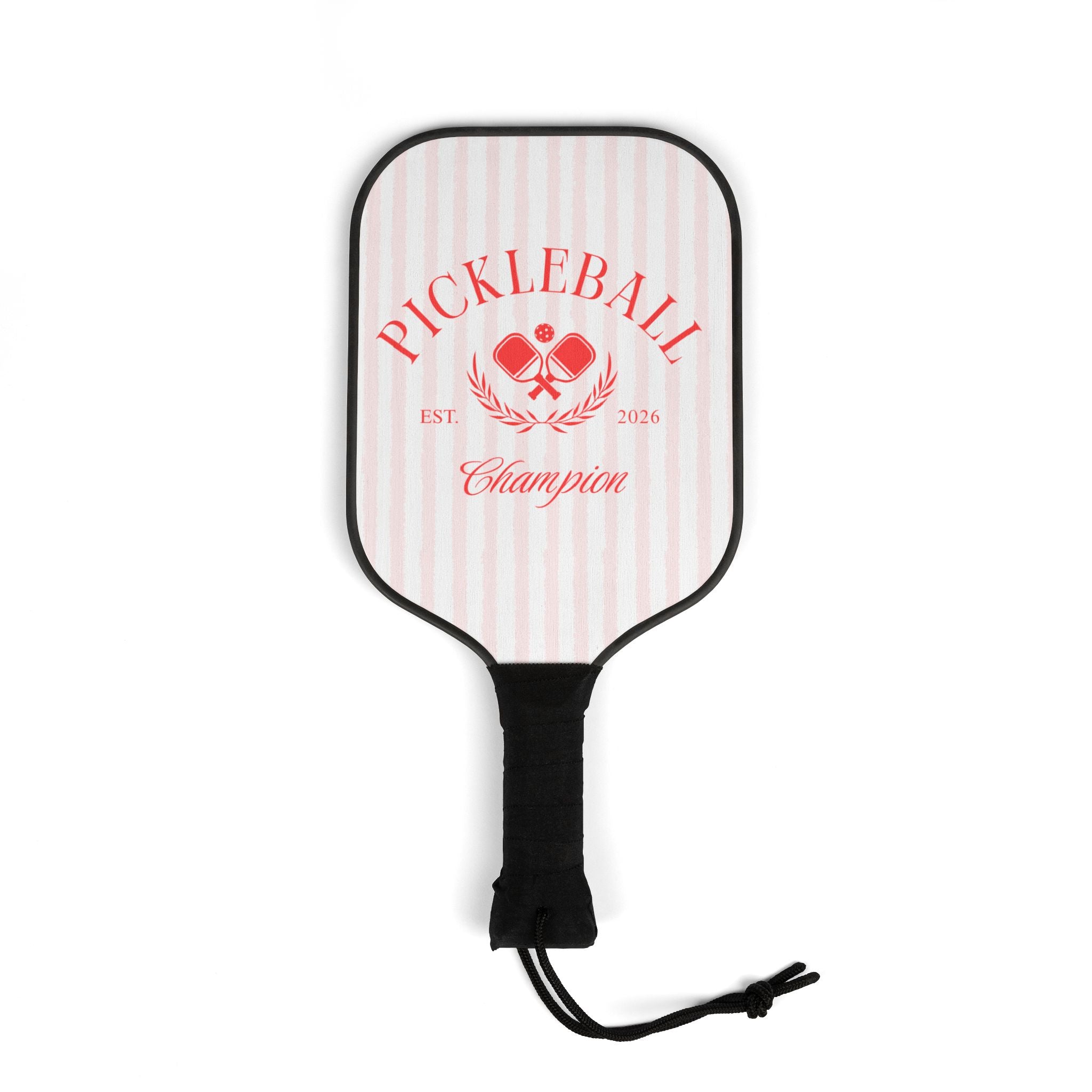 Pickleball Paddle Set — "Pickleball Champion" Design (2 Paddles & 2 Balls)