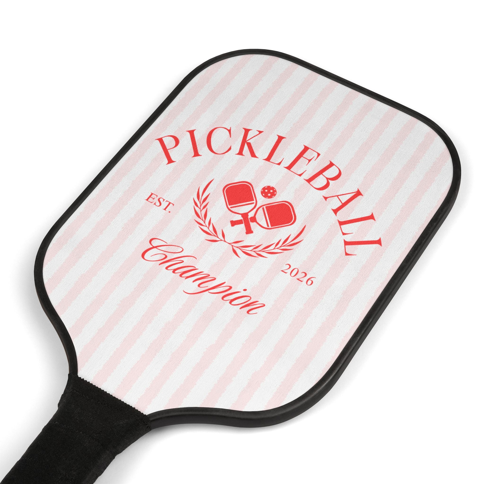 Pickleball Paddle Set — "Pickleball Champion" Design (2 Paddles & 2 Balls)